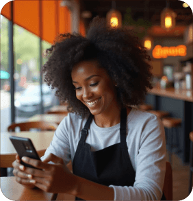 Bring this food logo