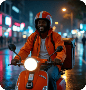 Bring this food logo